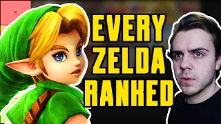 Ranking ALL Zelda Games on a Tier List  Infinite Bits [upl. by Id]