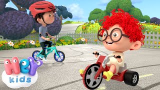 Fietsen Kinderliedje 🚲 Peuterfilmpjes Nederlands  HeyKids [upl. by Rede]