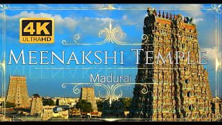 Madurai Meenakshi Amman Temple in 4k  History  Sculptures [upl. by Revilo]