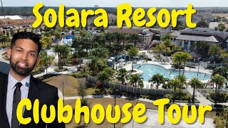 Solara Resort Kissimmee Florida Clubhouse Tour  Vacation Rental Homes For Sale  500K [upl. by Matronna]