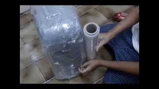 How to Wrap your Baggage Manually with Cling Film [upl. by Alyahsat]