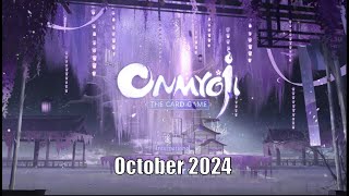 Onmyoji TCG October 2024 Highlights [upl. by Dduj]