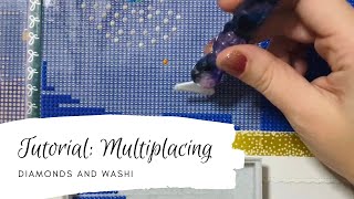 Multiplacing For Perfectionists  A diamond painting multiplacer tutorial [upl. by Gudrin]