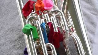 How to Clean a Brass Instrument with balloons [upl. by Eitsym]