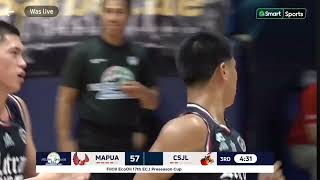 LETRAN KNIGHTS VS MAPÙA CARDINALS PRESEASON CUP letranbasketball [upl. by Nelrac101]