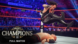 FULL MATCH Kane vs Undertaker – World Heavyweight Title Match WWE Night of Champions 2010 [upl. by Jerman719]