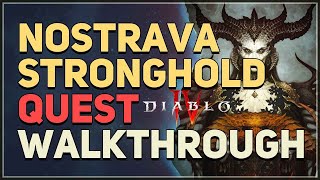 Nostrava Stronghold Diablo 4 [upl. by Anahahs685]