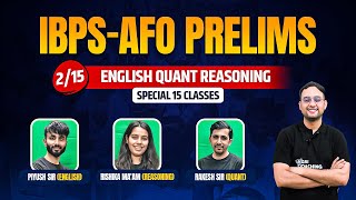 Daily Class 2 IBPS AFO Prelims  All Subjects  Piyush Rakesh Sir amp Rishika Maam  ACC [upl. by Rooke]