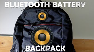 DIY Smart Backpack Bluetooth Battery Magnetic Charging [upl. by Ylevol]