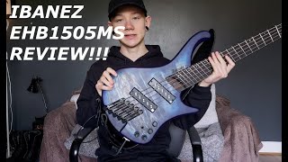 IBANEZ EHB1505MS REVIEW  Thomas OMalley [upl. by Howlan]