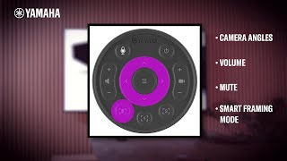 Yamaha Video Collaboration Systems CS800 and CS500  Remote Control [upl. by Paris]