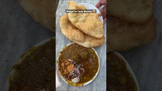 Bhogal ke Chole Bhature 😍 streetfoodindia [upl. by Marcelo885]