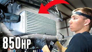 How To Install N54  N55 VRSF Intercooler  850HP UPGRADE [upl. by Rotce]