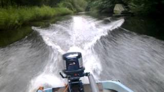 YAMAHA 5 HP Full speed [upl. by Ensoll890]