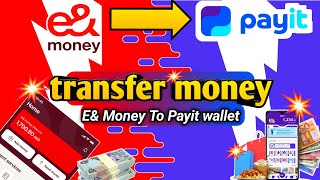 How to Add money in Payit wallet with Eamp money in UAE eamp money paise transfer Kaise kare Payit pe [upl. by Shayla881]