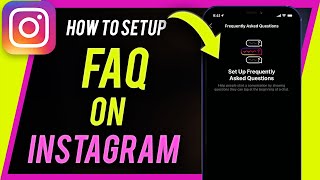 How to Setup FAQ on Instagram [upl. by Lesley]