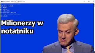 JAK PROGRAMOWAĆ W NOTATNIKU MILIONERZY [upl. by Trebmer156]