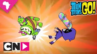 Teen Titans Go  TTG VS TMNT  Cartoon Network Africa [upl. by Kane796]