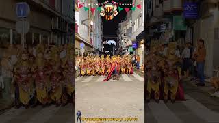 4K FILA CRISTIANS DE LA MURALLA morosycristianos tradiciones altea alicantedesfile [upl. by Ryter348]