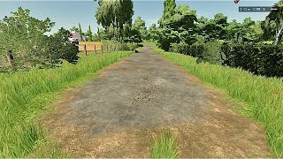 How to make roads FS22 build mode [upl. by Ellenwahs]