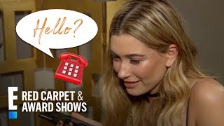 Hailey Baldwin Prank Calls BFF Kendall Jenner  E Red Carpet amp Award Shows [upl. by Leen861]