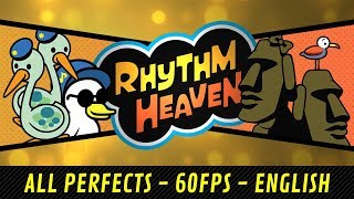 Rhythm Heaven English DS  All Perfects 60 fps [upl. by Atnoved]