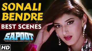 Best of Sonali Bendre Scenes HD  Sapoot  Hindi Movie  Bollywood Video [upl. by Annirok]