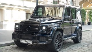 Brabus B65 Widestar  LOUD Revs Mercedes G65 AMG [upl. by Ardnasxela]