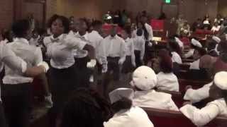 First Baptist Church of Cherry Hill Youth Ushers March With A Purpose [upl. by Hannaoj]