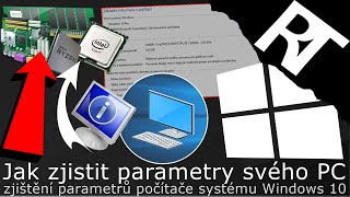 Jak zjistit parametry svého PC  Jak poznám parametry svého PC konfigurace PC [upl. by Denae]