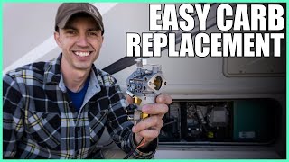 How to Easily Replace the Carburetor on a Cummins Onan Generator [upl. by Pamelina]