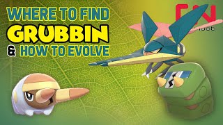 Where to find Grubbin Charjabug amp How to Evolve Into Vikavolt  Pokemon Sword and Shield Evolution [upl. by Anaehr294]