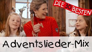 🕯 AdventsliederMix für Kinder 🕯  Kinderlieder zum Mitsingen und Bewegen [upl. by Kaycee]