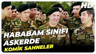 HABABAM SINIFI ASKERDE  Komik Sahneler [upl. by Sorensen773]