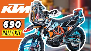 Ultimate KTM 690 RALLY  ADVENTURE Build [upl. by Atinnor527]