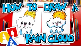 How To Draw A Rain Cloud  Spotlight [upl. by Amaras]