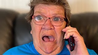 GHOST PRANK ON ANGRY GRANDMA [upl. by Lleral819]