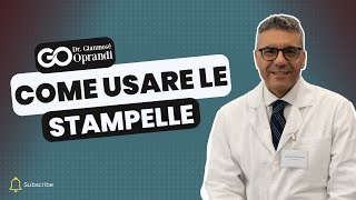 Come utilizzare le stampelle [upl. by Atteiluj]