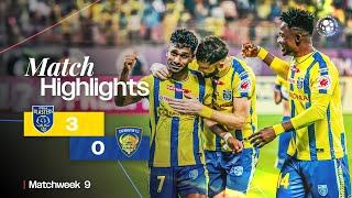 Match Highlights  Kerala Blasters FC 30 Chennaiyin FC  MW 9  ISL 202425 [upl. by Riobard]