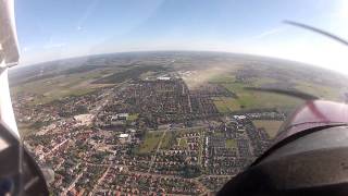 Flug von Norderney über die Krummhörn nach Emden [upl. by Travers]