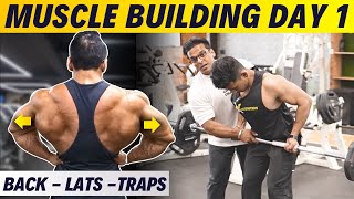 DAY 1  Wider and Bigger Back Workout  Full Muscle Building Series  Yatinder Singh [upl. by Vaughan]