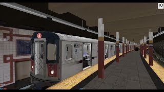 OpenBVE R142 6 Train from 149th Street Grand Concourse to Brooklyn Bridge [upl. by Yekcor516]