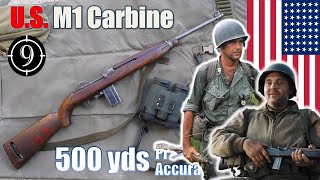 M1 Carbine to 500yds Practical Accuracy [upl. by Fabrianne]