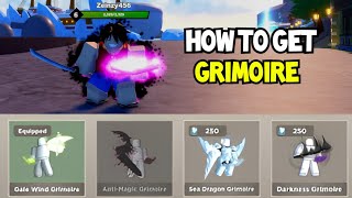 How to get GRIMOIRES In Anime Tales  Roblox [upl. by Lori]