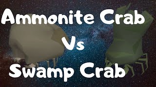 Swamp Crabs VS Ammonite Crabs  Who Wins [upl. by Campman]