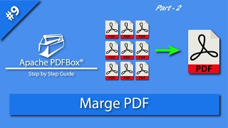 merge pdf files merge pdf files into one merge pdf apache pdfbox tutorial [upl. by Neeruam353]