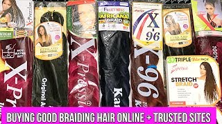 HOW amp WHERE TO BUY BULK BRAIDING HAIR ONLINE  BOX DEALS [upl. by Ecad77]