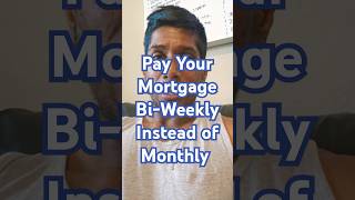 Pay Your Mortgage Every 2 Weeks Not Monthly It is faster [upl. by Beilul191]