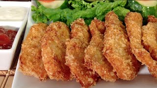 How To Make Easy Chicken Nuggets Quick Finger Food Recipes Party Appetizers Panko Chicken Tenders [upl. by Akena609]