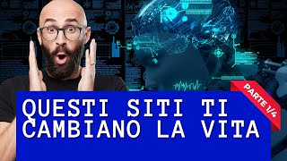 13 siti PAZZESCHI di Intelligenza Artificiale  Parte 1 [upl. by Jeff181]